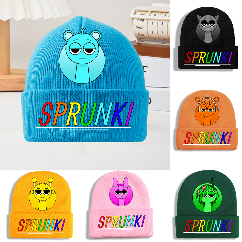 Knit Beanie Hat Warm - Sprunkied Children Knitted Hat Cute Autumn