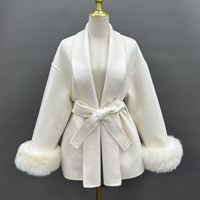 JANEFUR 6 Colors Wool Coat wit - Wool Coat Peacoat avis et prix