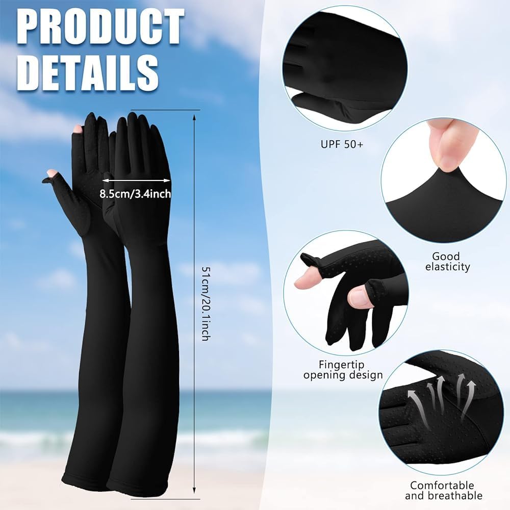 Long Sun Protection Gloves for - Touch Screen Gloves avis et prix
