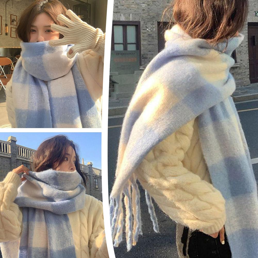 Stylish Simple Korean Inspired - Wool Scarf Men avis et prix