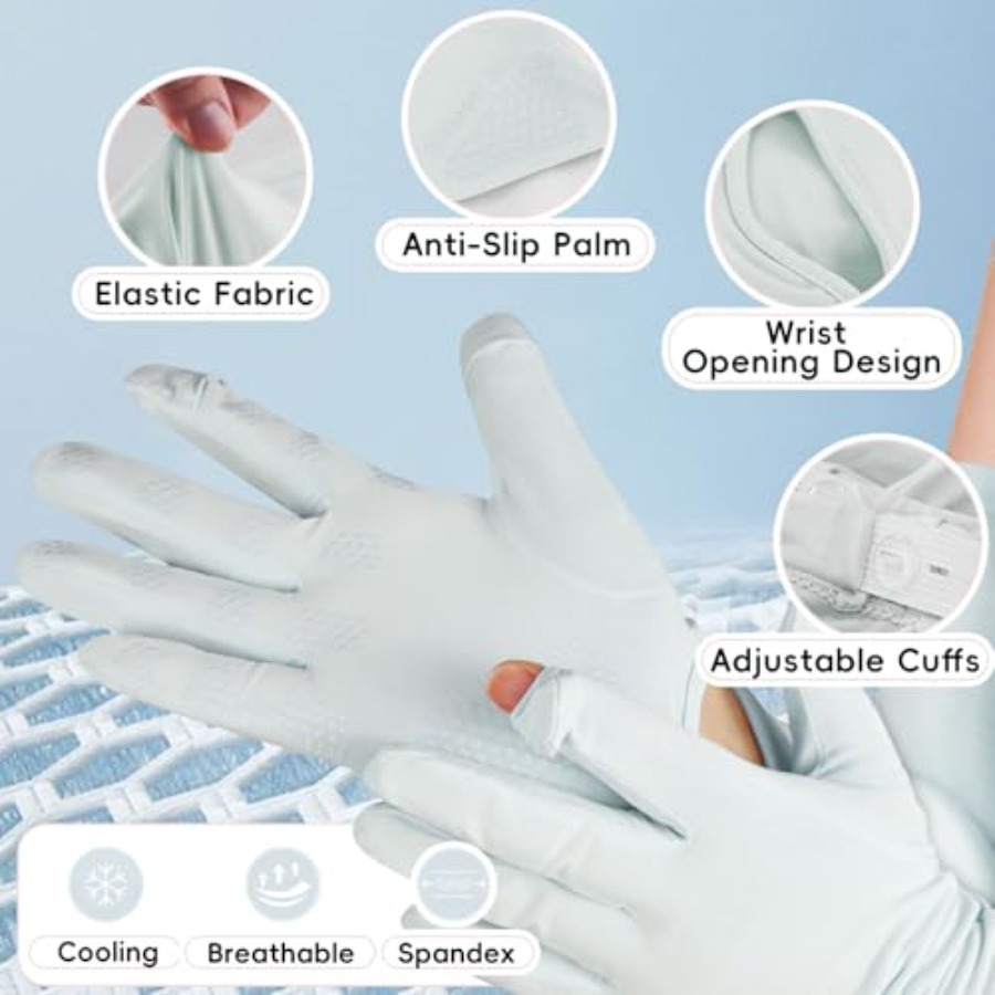 Women's UV Sun Protection Long - Touch Screen Gloves avis et prix