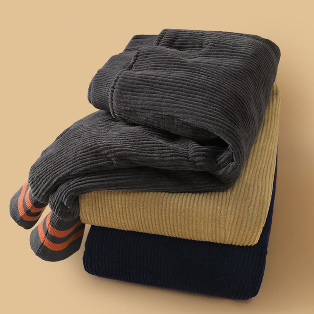 1pcs Boys Girls Winter Velvet  - Corduroy Pant Warm avis et prix
