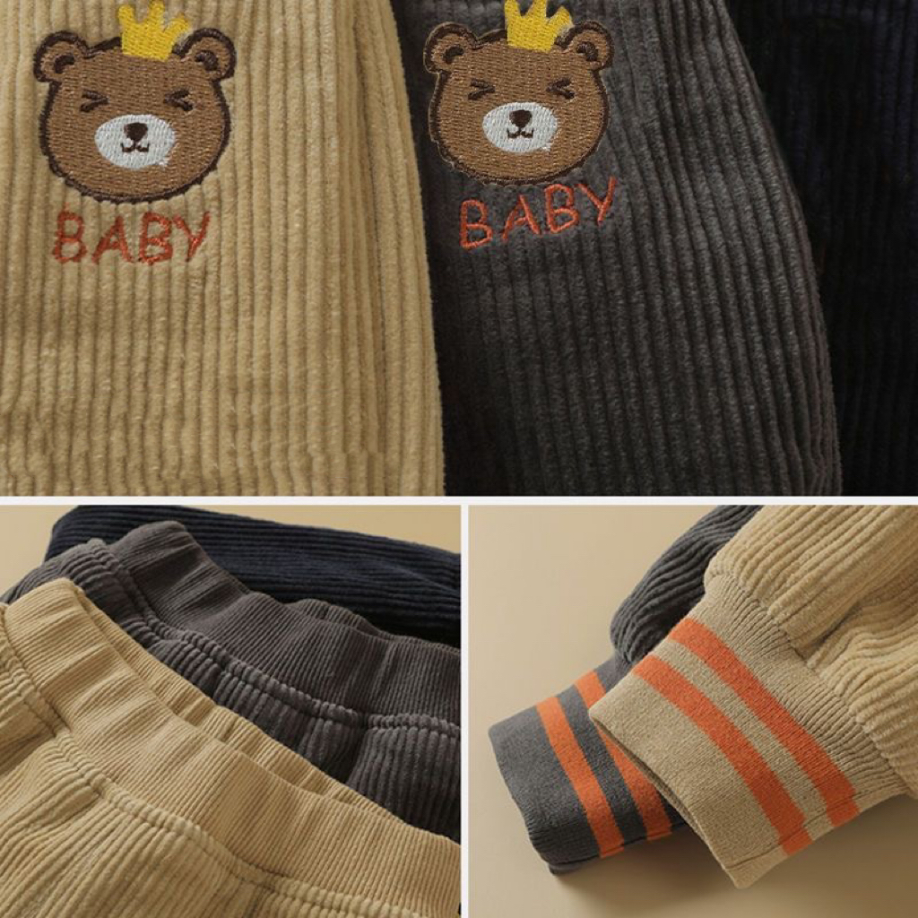 1pcs Boys Girls Winter Velvet  - Corduroy Pant Warm avis et prix