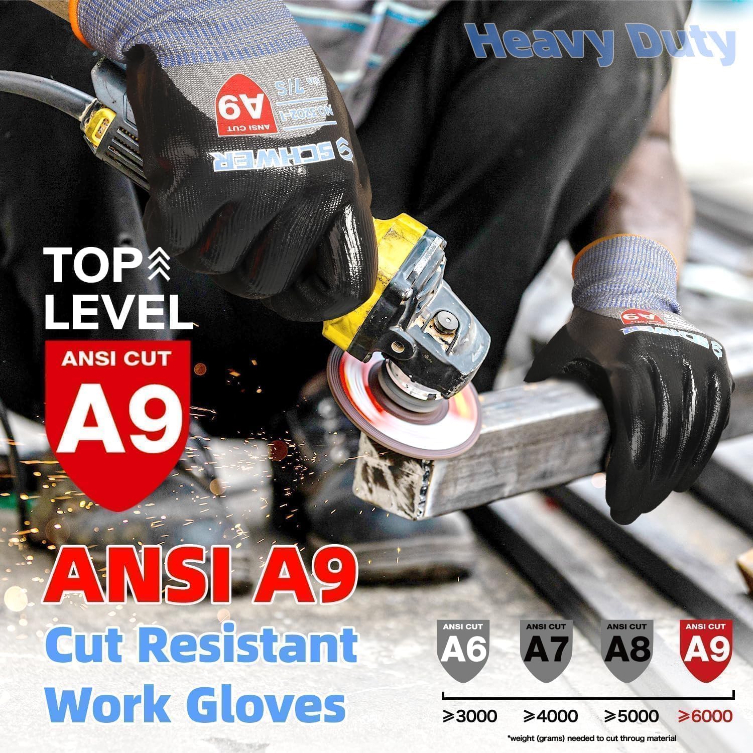 ANSI A9 Cut Resistant Gloves,  - Touch Screen Gloves avis et prix