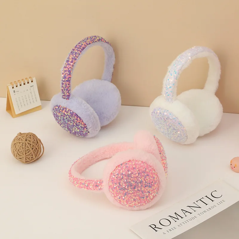 Women's Earmuffs Korean Glitte - Earmuffs Foldable avis et prix