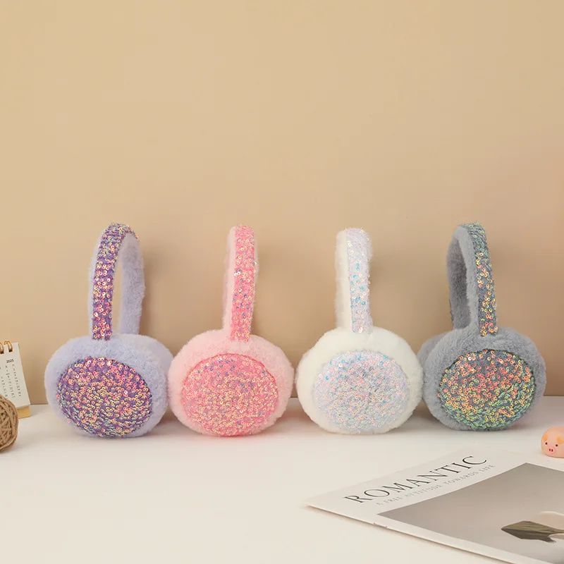 Women's Earmuffs Korean Glitte - Earmuffs Foldable avis et prix