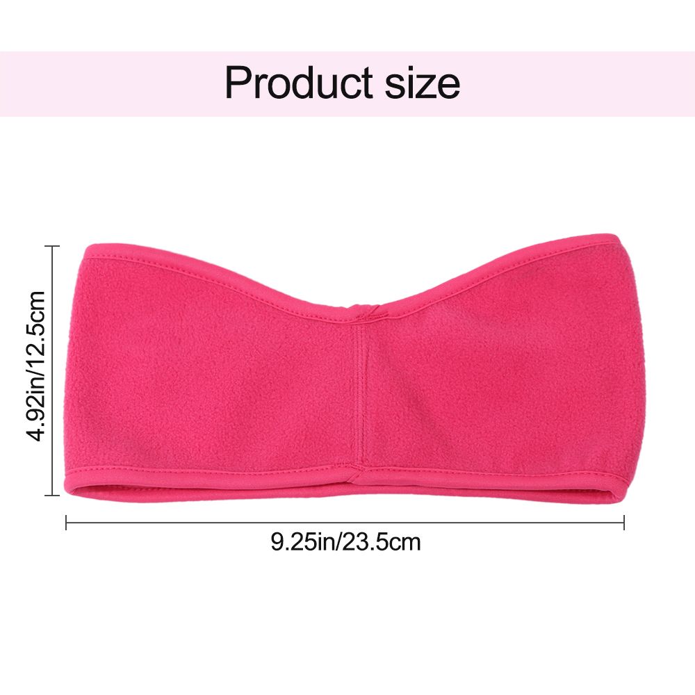 1Pcs Hair Bands Women Girls Fl - Fleece Ear Warmer Band avis et prix