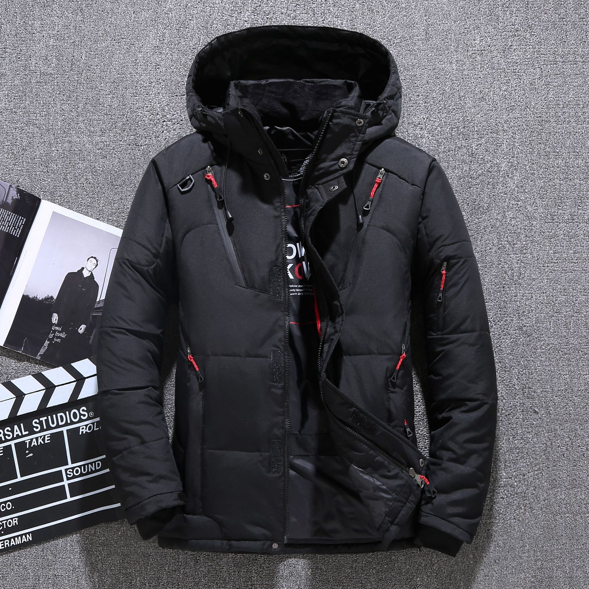 Mens White Duck Down Jacket Wa - Down Jacket Packable avis et prix