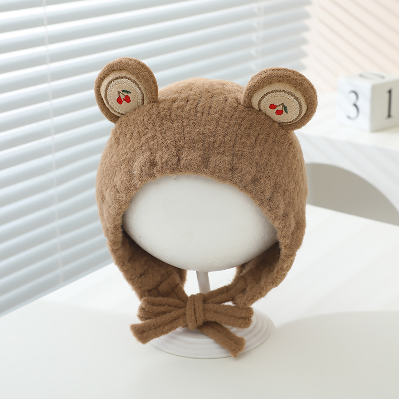 Autumn Winter Baby Knitted Hat - Knit Beanie Hat Warm avis et prix
