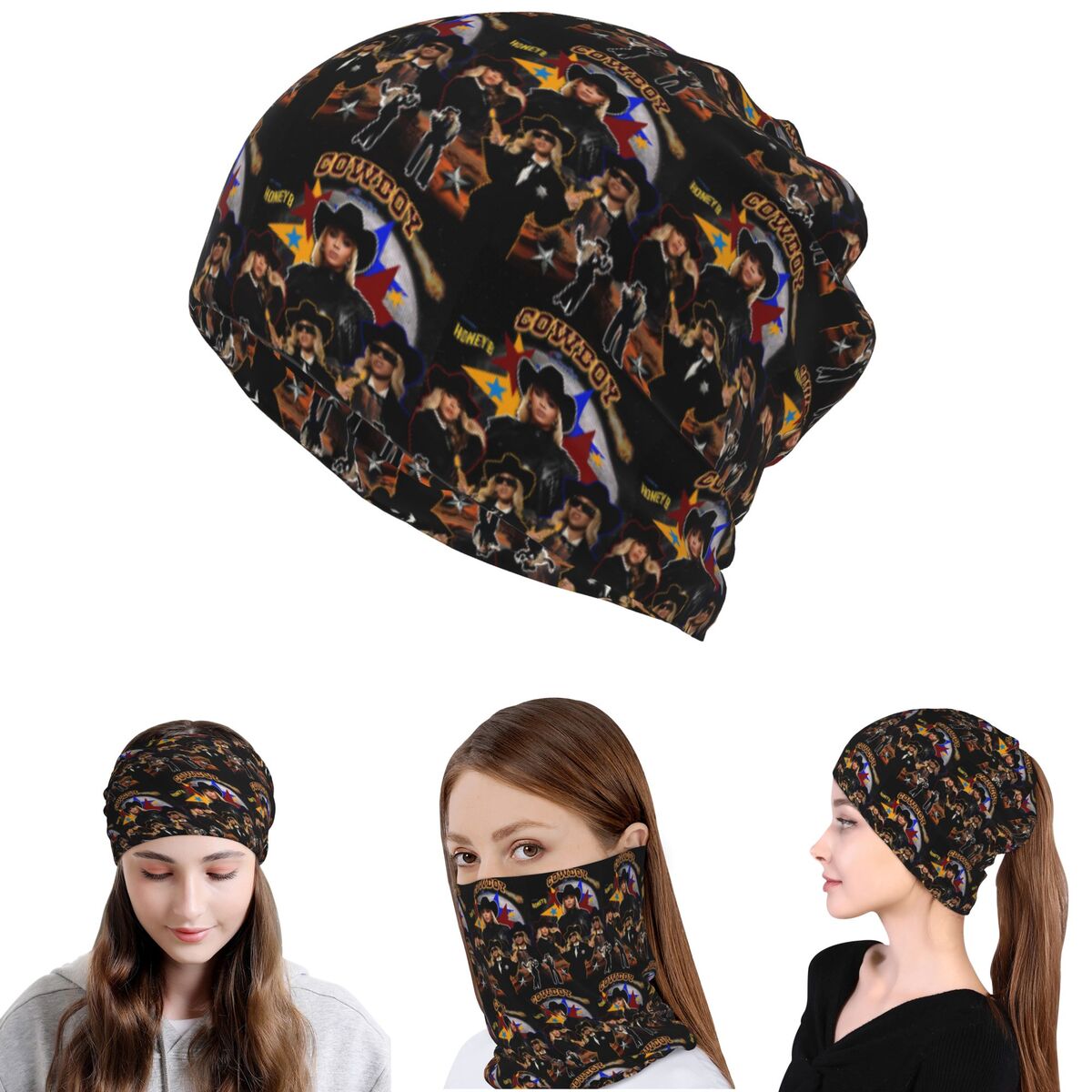 Cowboy Carter Beyonce New Albu - Knit Beanie Hat Warm avis et prix