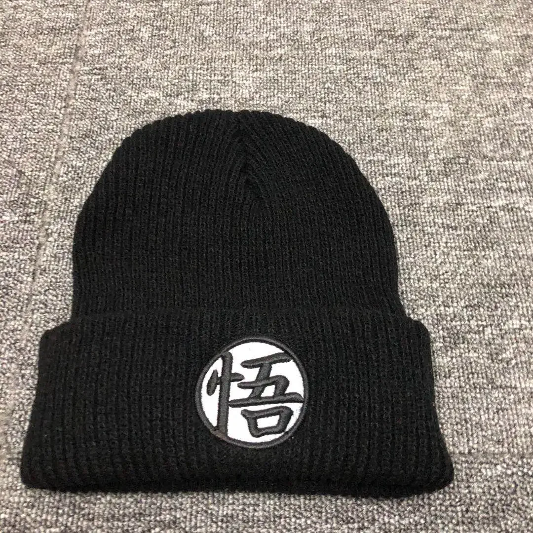 Dragon Ball Embroidery Anime C - Knit Beanie Hat Warm avis et prix