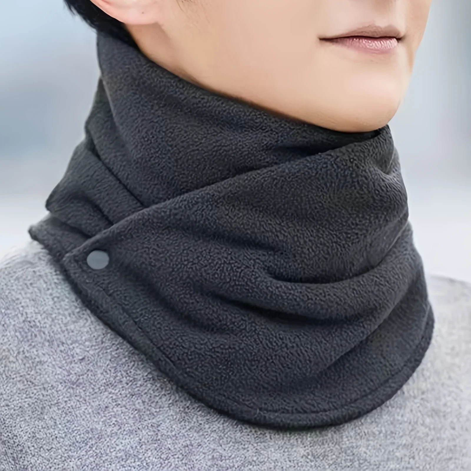 New Lamb Fleece for Women Scar - Neck Gaiter Fleece avis et prix