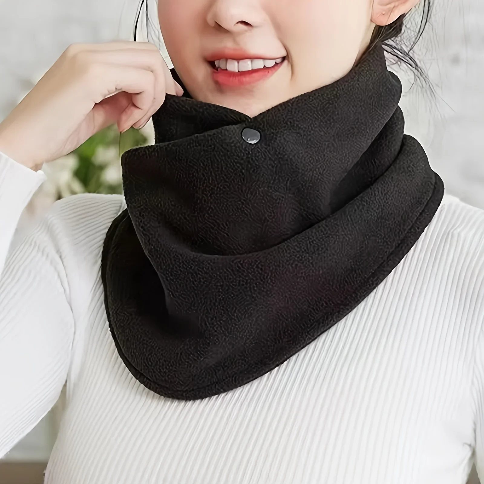 New Lamb Fleece for Women Scar - Neck Gaiter Fleece avis et prix