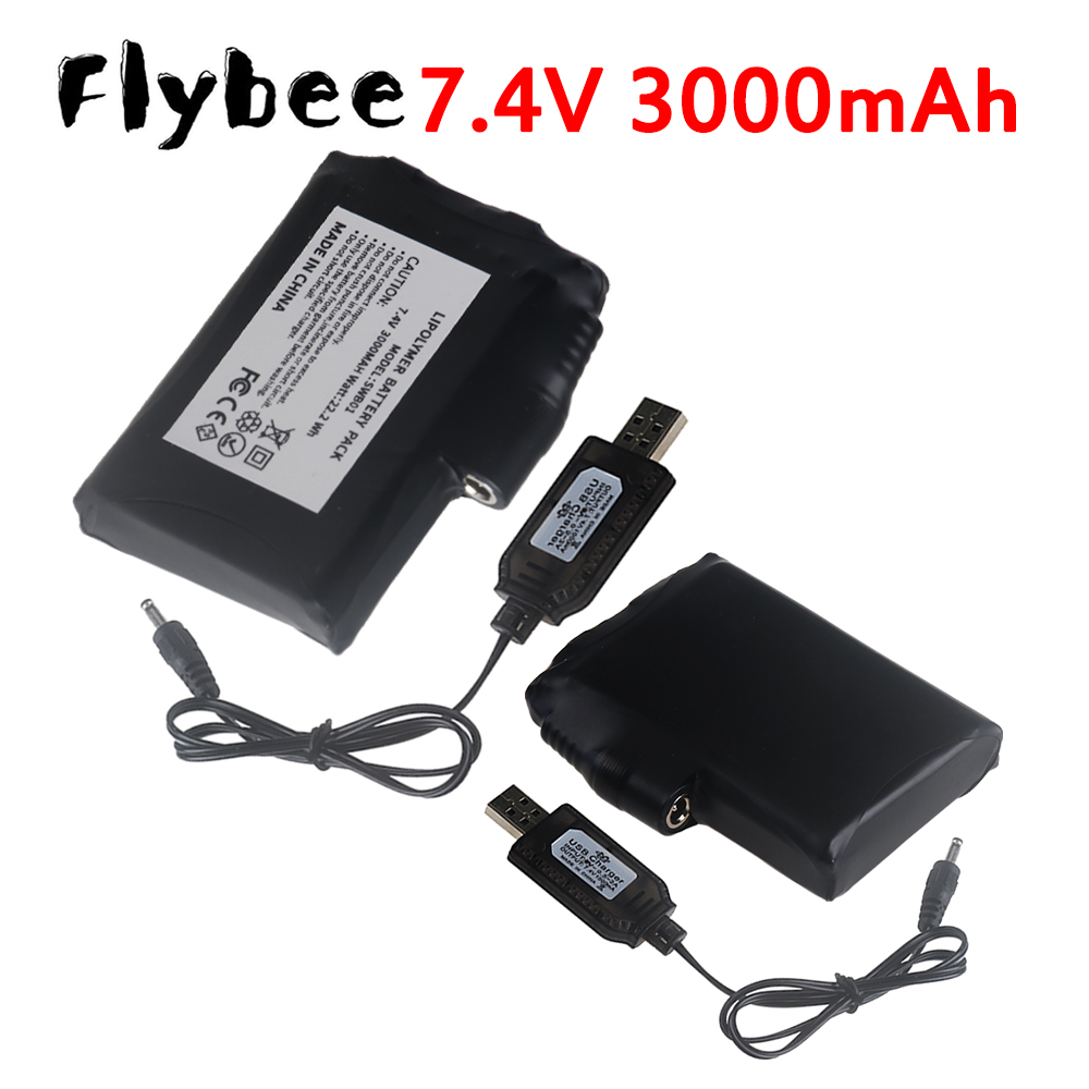 7.4V Li-Polymer 3000mah Batter - Heated Vest Battery avis et prix
