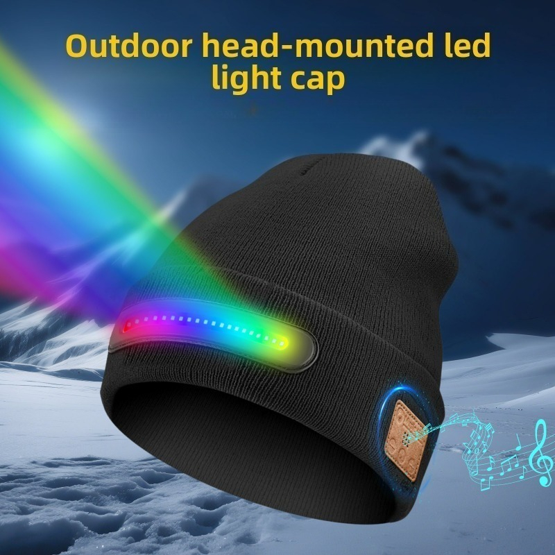 Christmas LED Light Up Bluetoo - Knit Beanie Hat Warm avis et prix