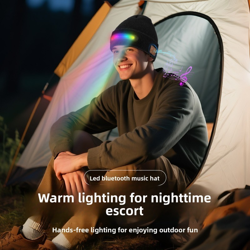 Christmas LED Light Up Bluetoo - Knit Beanie Hat Warm avis et prix