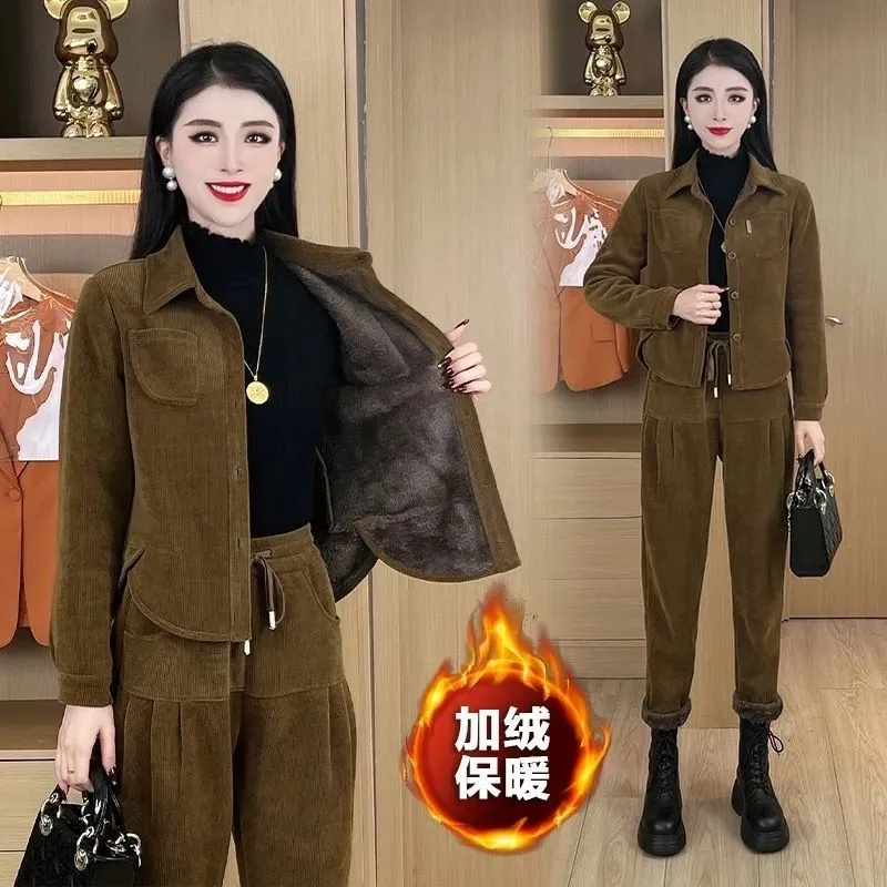 Autumn Winter Thick Corduroy S - Corduroy Pant Warm avis et prix
