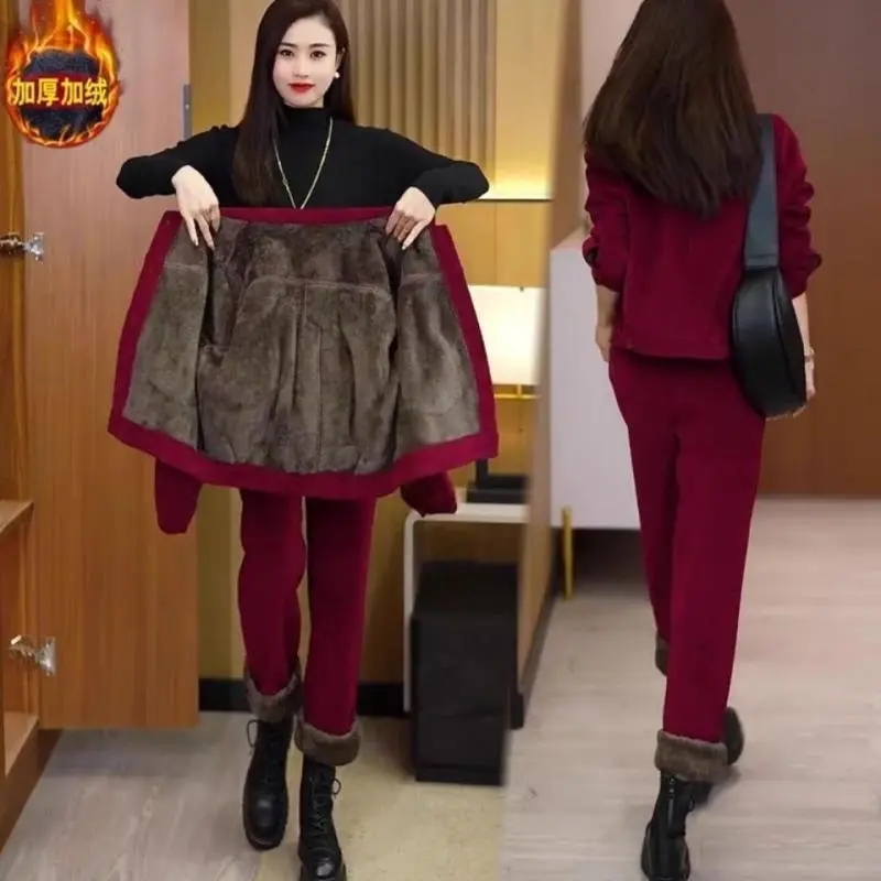 Autumn Winter Thick Corduroy S - Corduroy Pant Warm avis et prix