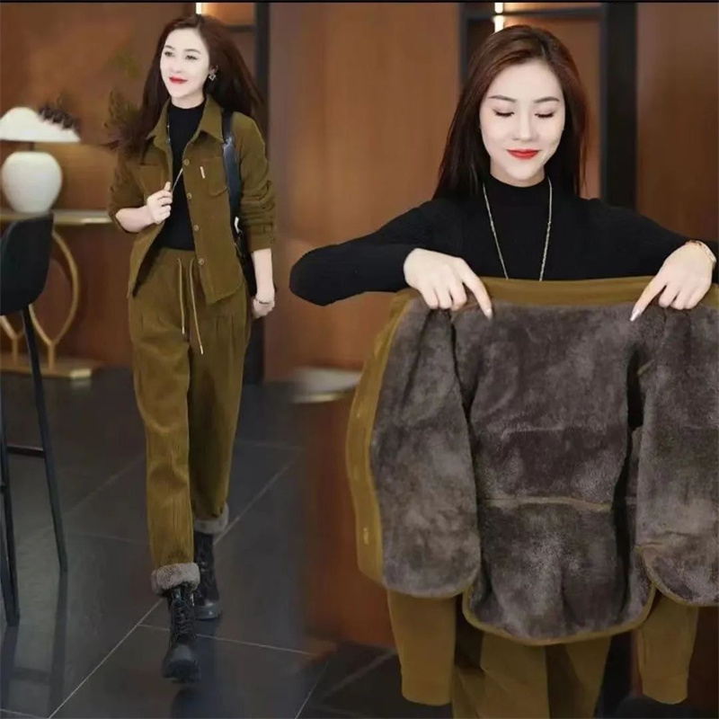 Autumn Winter Thick Corduroy S - Corduroy Pant Warm avis et prix