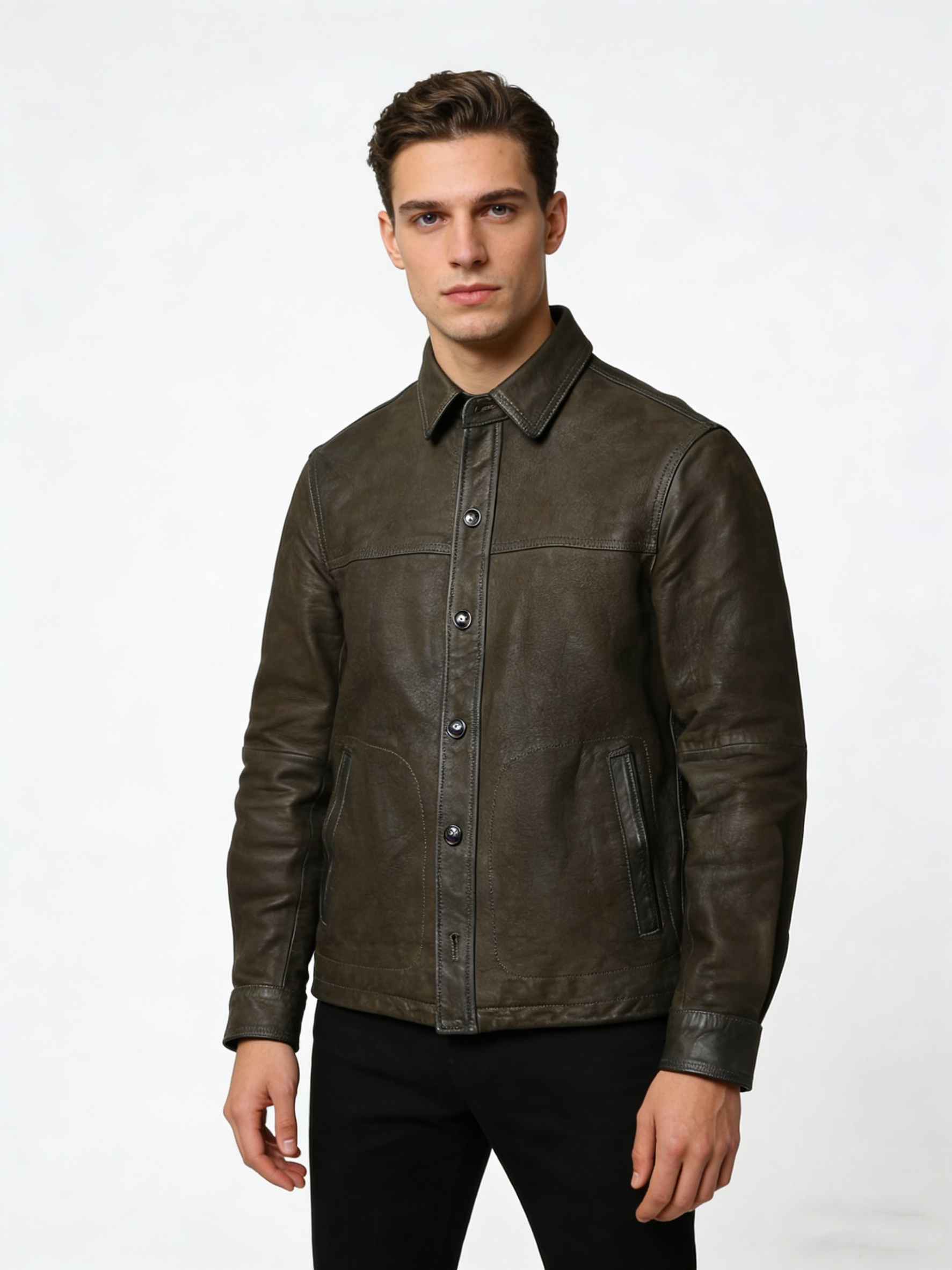 Genuine Natural Sheepskin Turn - Down Jacket Packable avis et prix