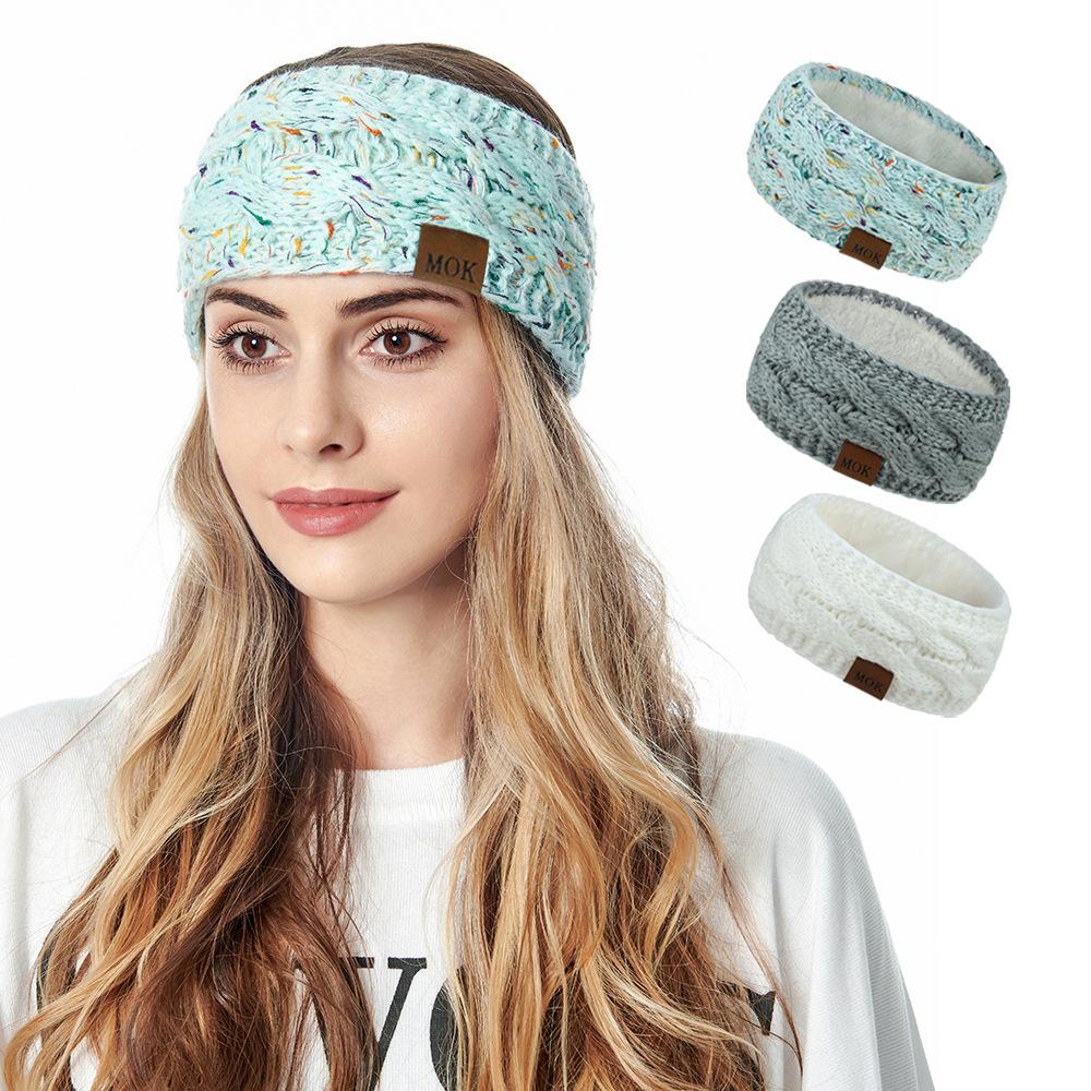 Trendy Cozy Women Crochet Head - Fleece Ear Warmer Band avis et prix