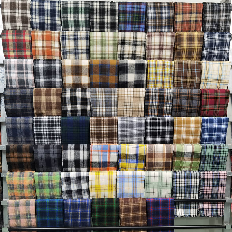 Twill Plaid Flannel Fabric By  - Flannel Shirt Lined avis et prix
