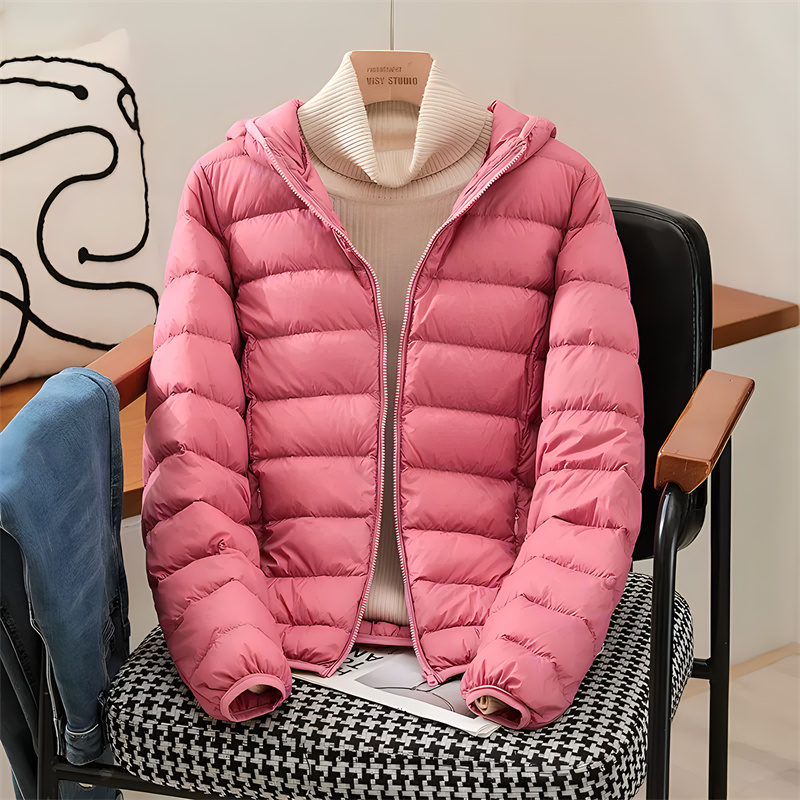 Plus Size Women Hooded Korean  - Down Jacket Packable avis et prix