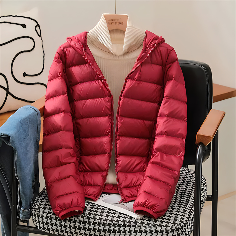 Plus Size Women Hooded Korean  - Down Jacket Packable avis et prix