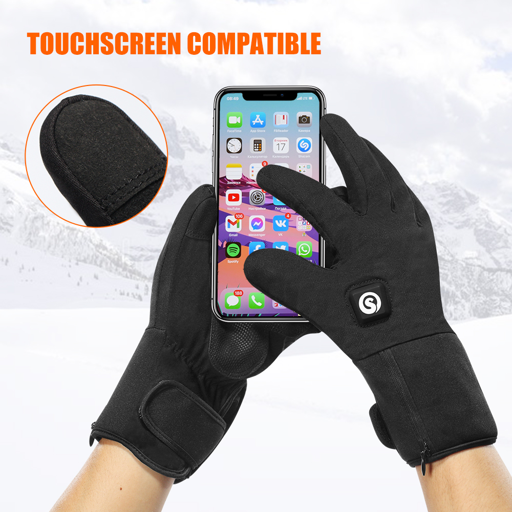 Winter Electric Heated Gloves  - Touch Screen Gloves avis et prix