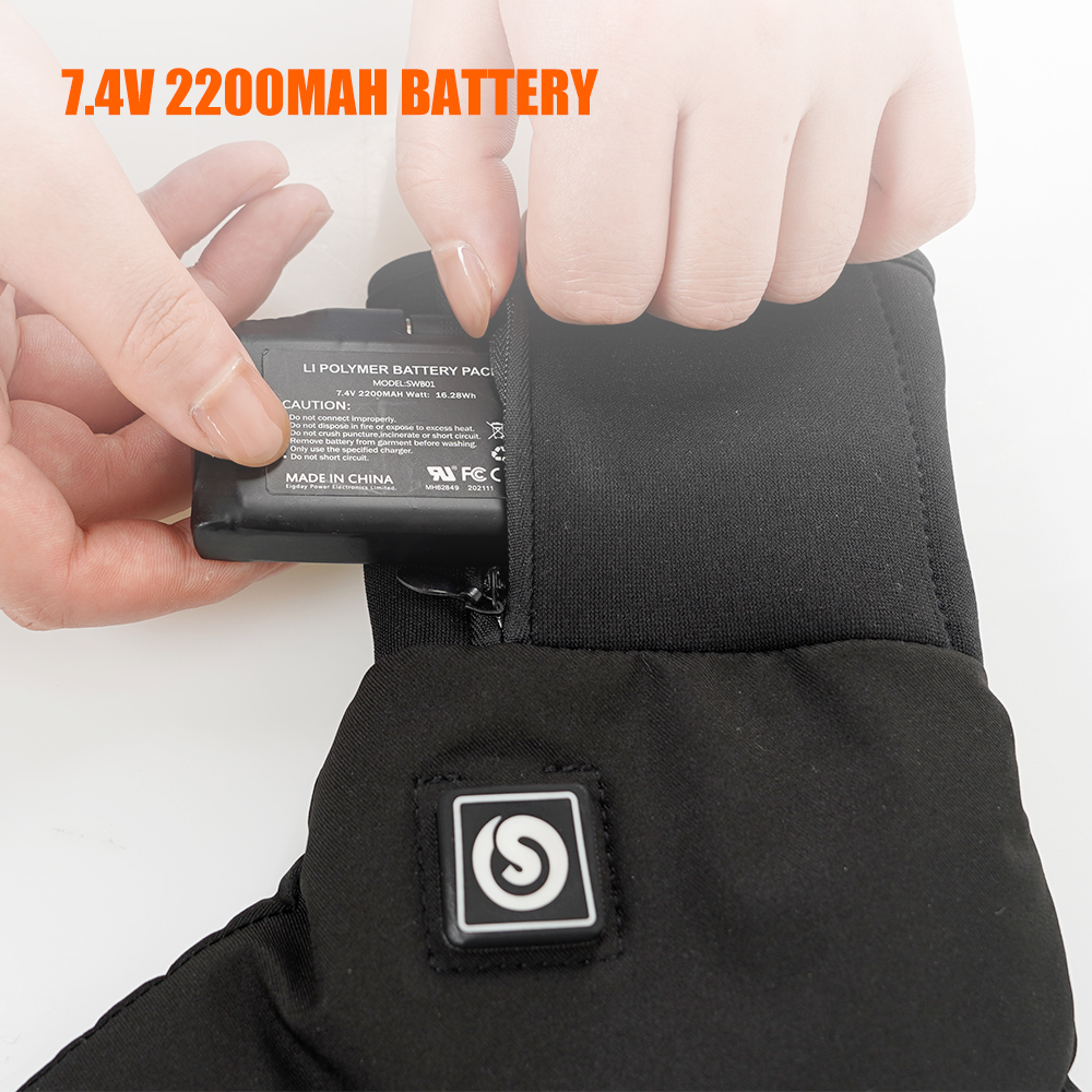 Winter Electric Heated Gloves  - Touch Screen Gloves avis et prix