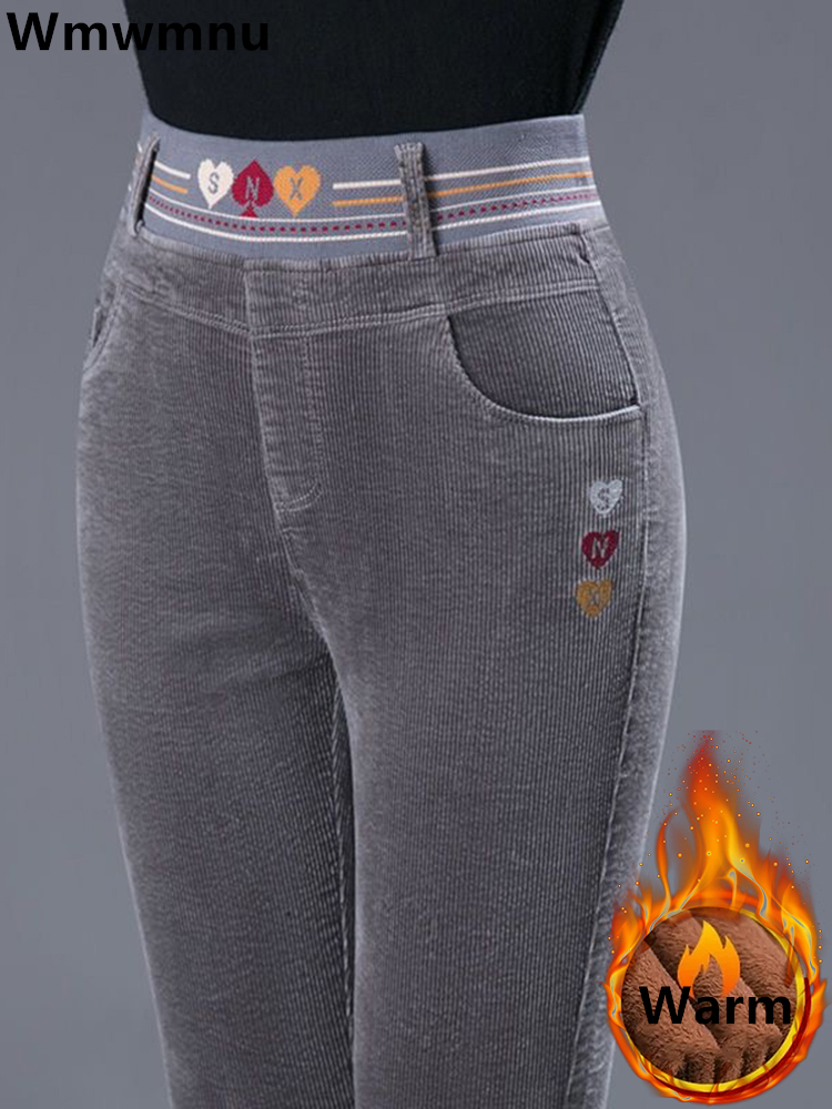 Winter Thicken Plush Lined Pen - Corduroy Pant Warm avis et prix