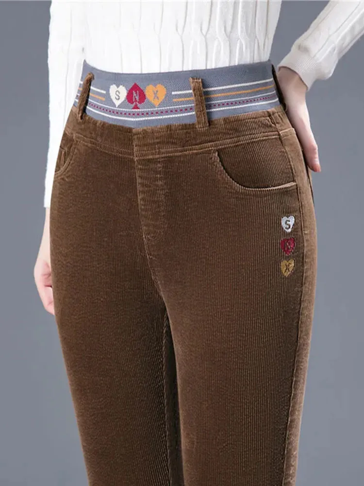 Winter Thicken Plush Lined Pen - Corduroy Pant Warm avis et prix