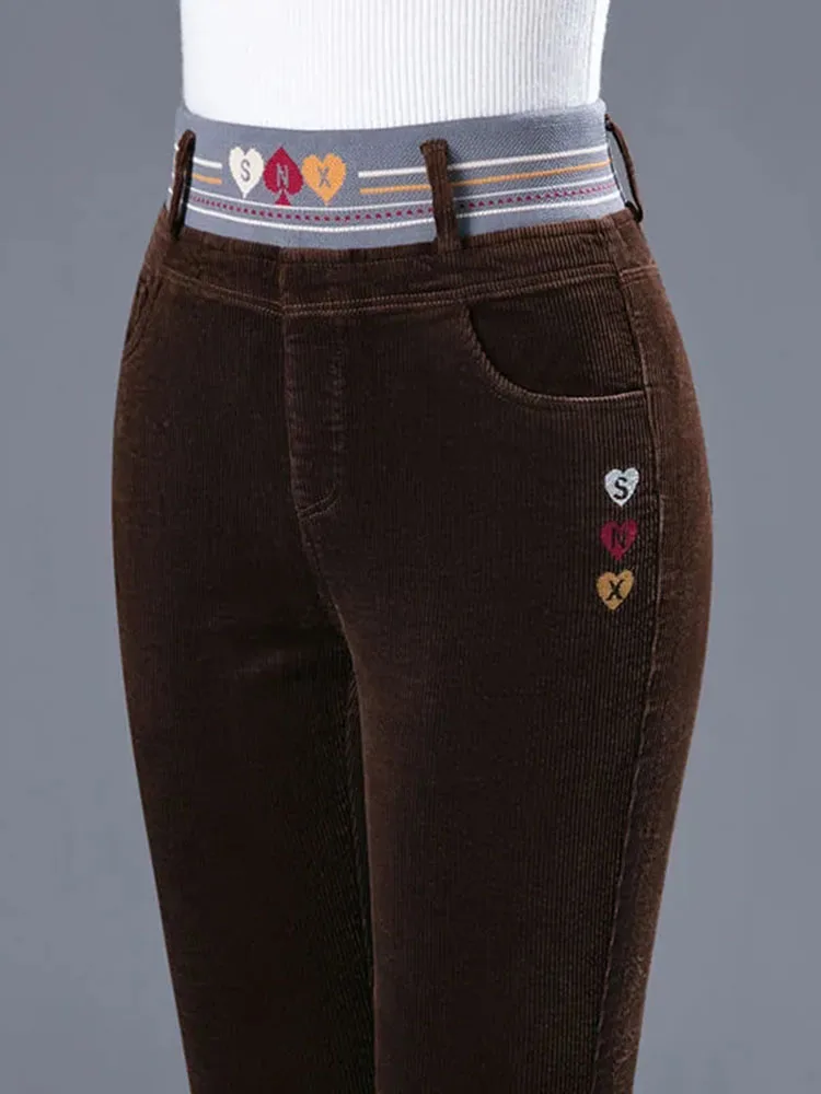 Winter Thicken Plush Lined Pen - Corduroy Pant Warm avis et prix