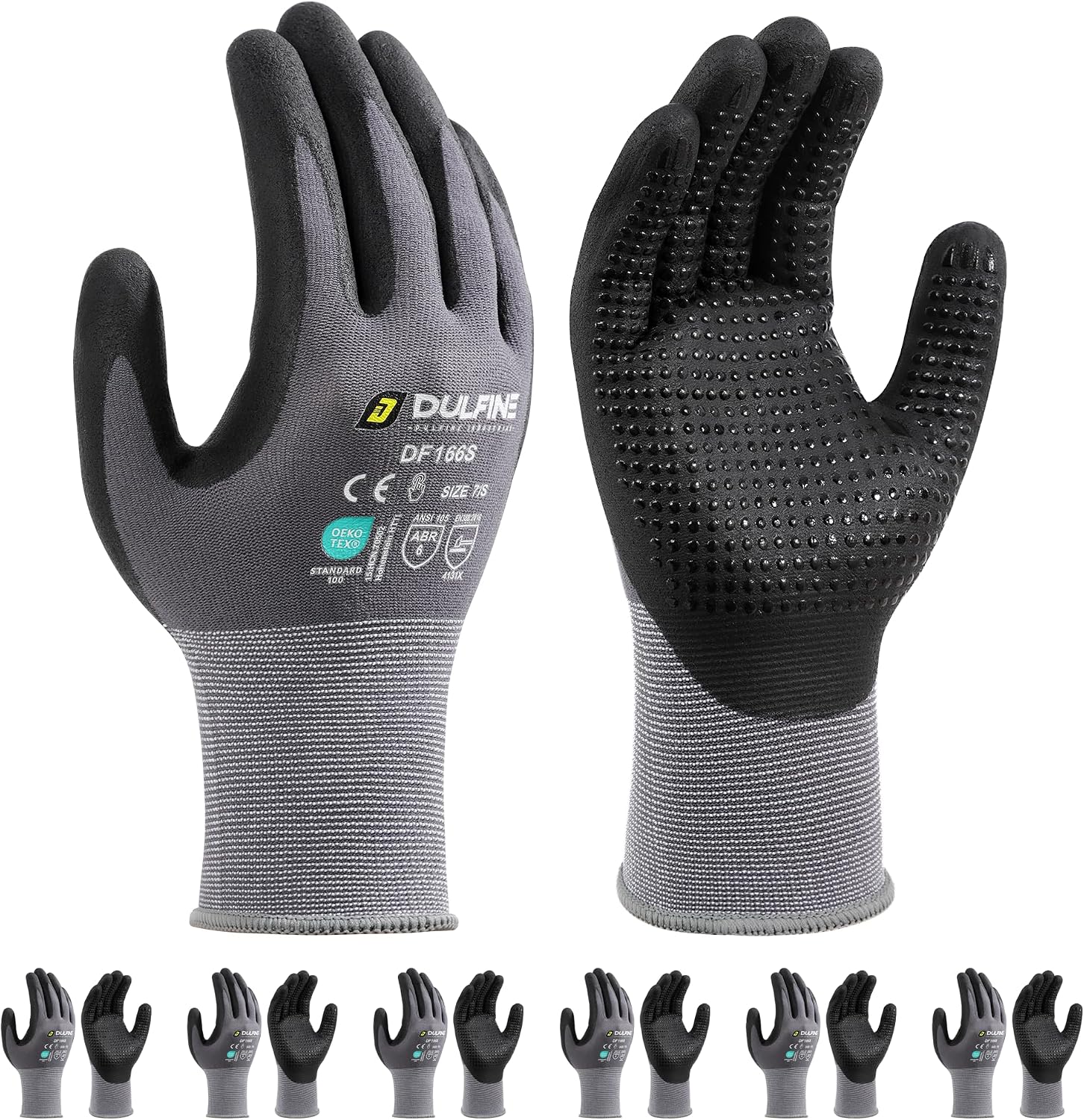 6 Pairs Touchscreen Work Glove - Touch Screen Gloves avis et prix