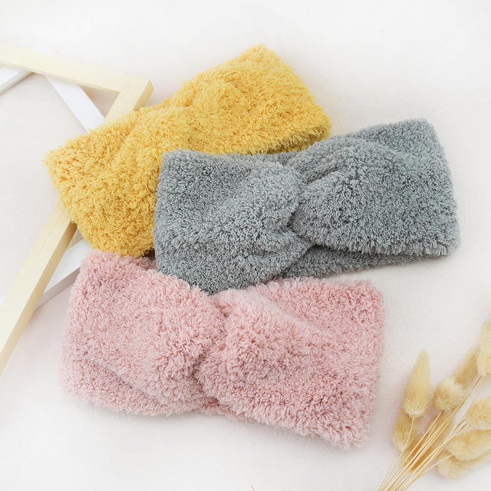New Fleece Cross Wide Headband - Winter Headband Fleece avis et prix