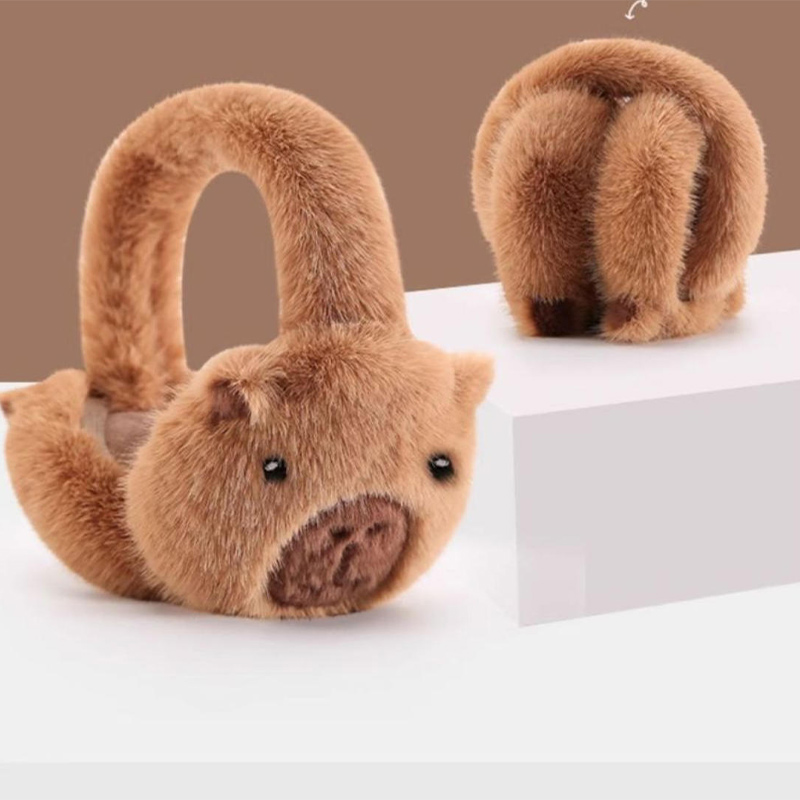 Cute Capibala Earmuffs Cartoon - Earmuffs Foldable avis et prix