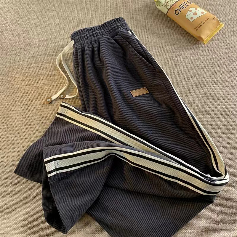 Corduroy Sweatpants Women Y2K  - Corduroy Pant Warm avis et prix