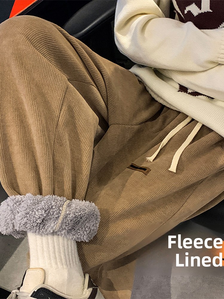 Men's Corduroy Lamb Velvet Thi - Corduroy Pant Warm avis et prix