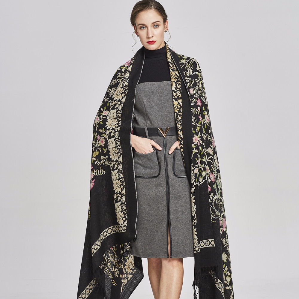 Luxury Brand Scarf Female Male - Wool Scarf Men avis et prix
