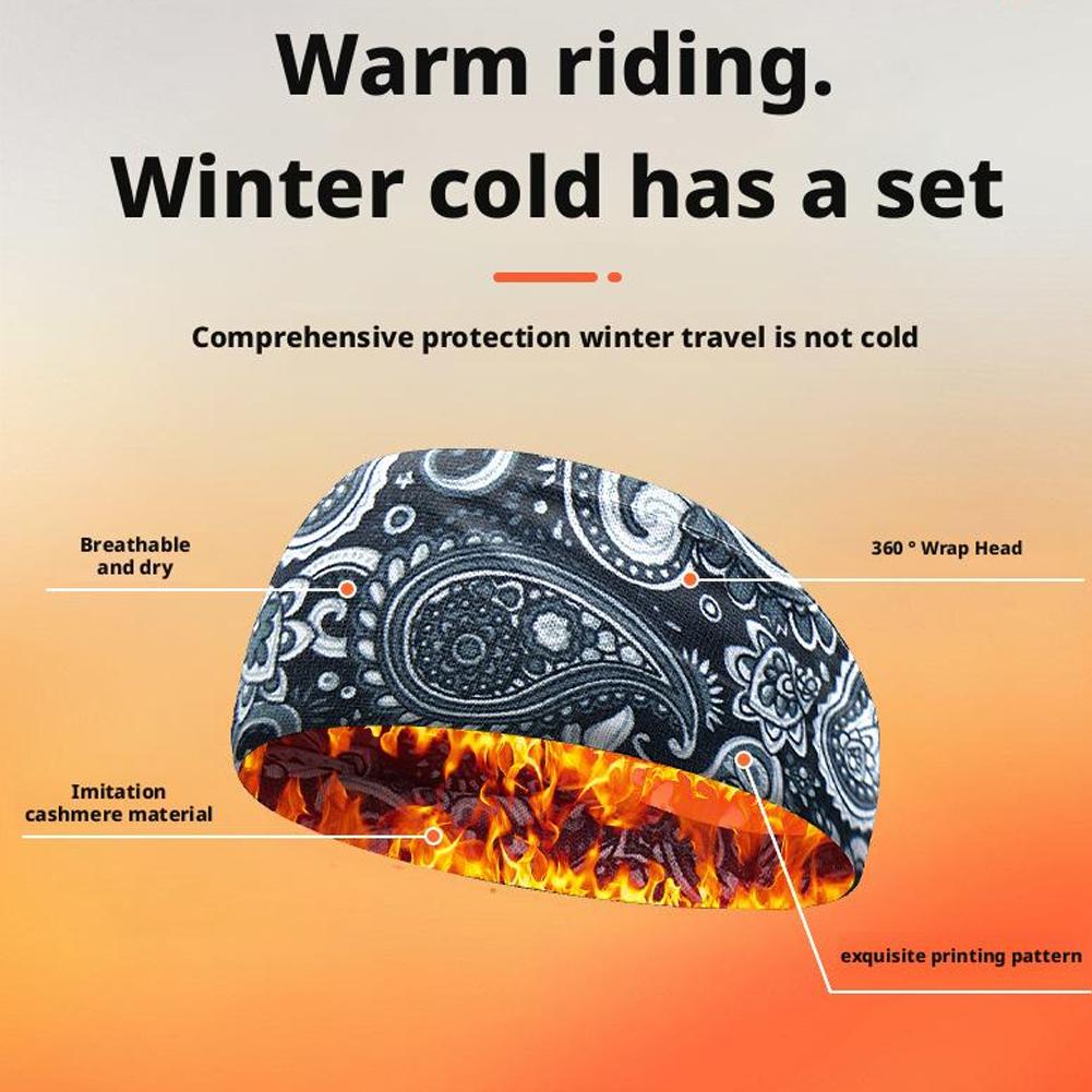 Printed Fleece Headband Winter - Fleece Ear Warmer Band avis et prix