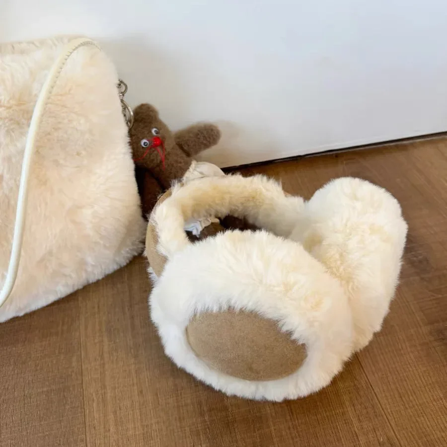 Fashion Plush Ear Muffs Foldab - Earmuffs Foldable avis et prix