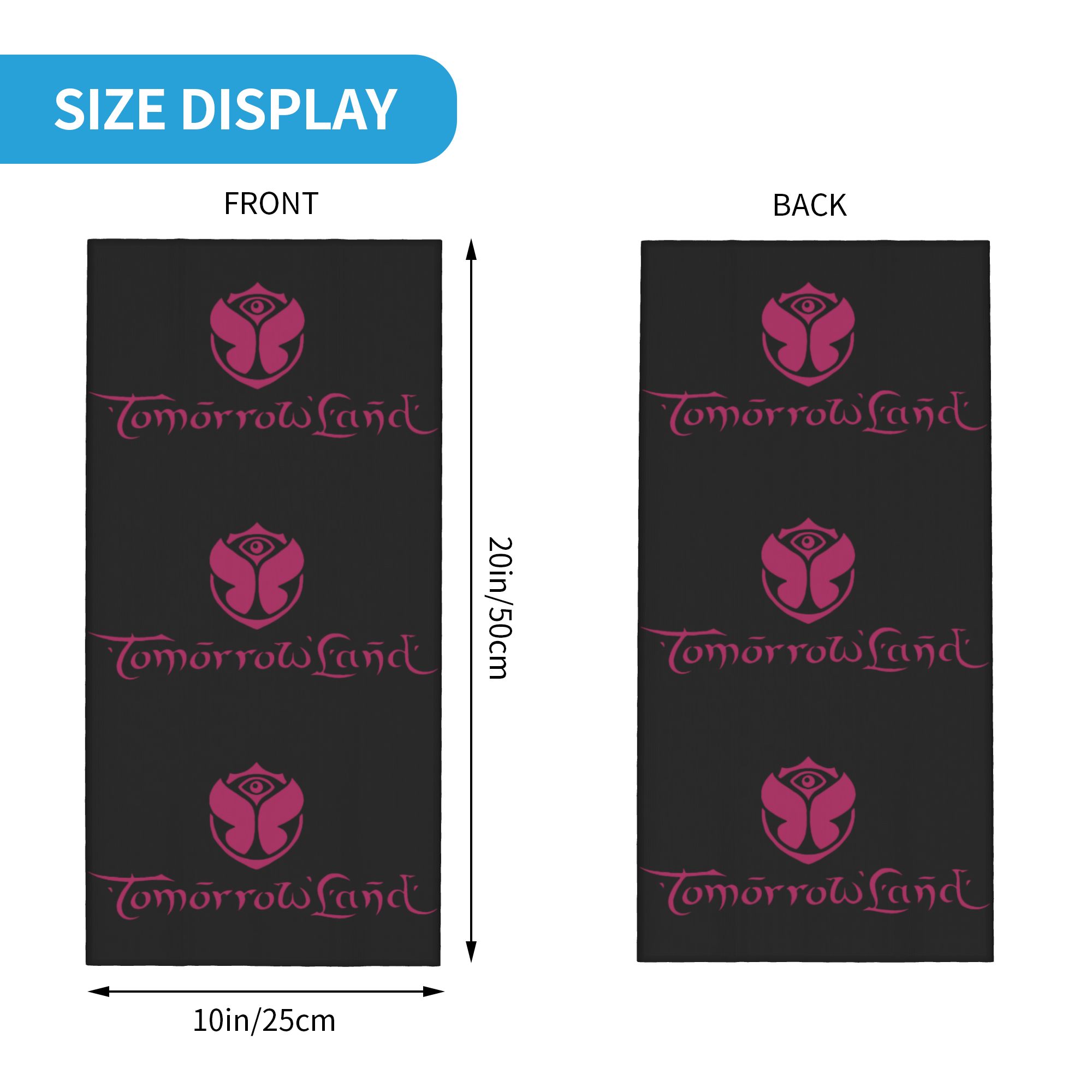 Custom Tomorrowland Neck Gaite - Neck Gaiter Fleece avis et prix
