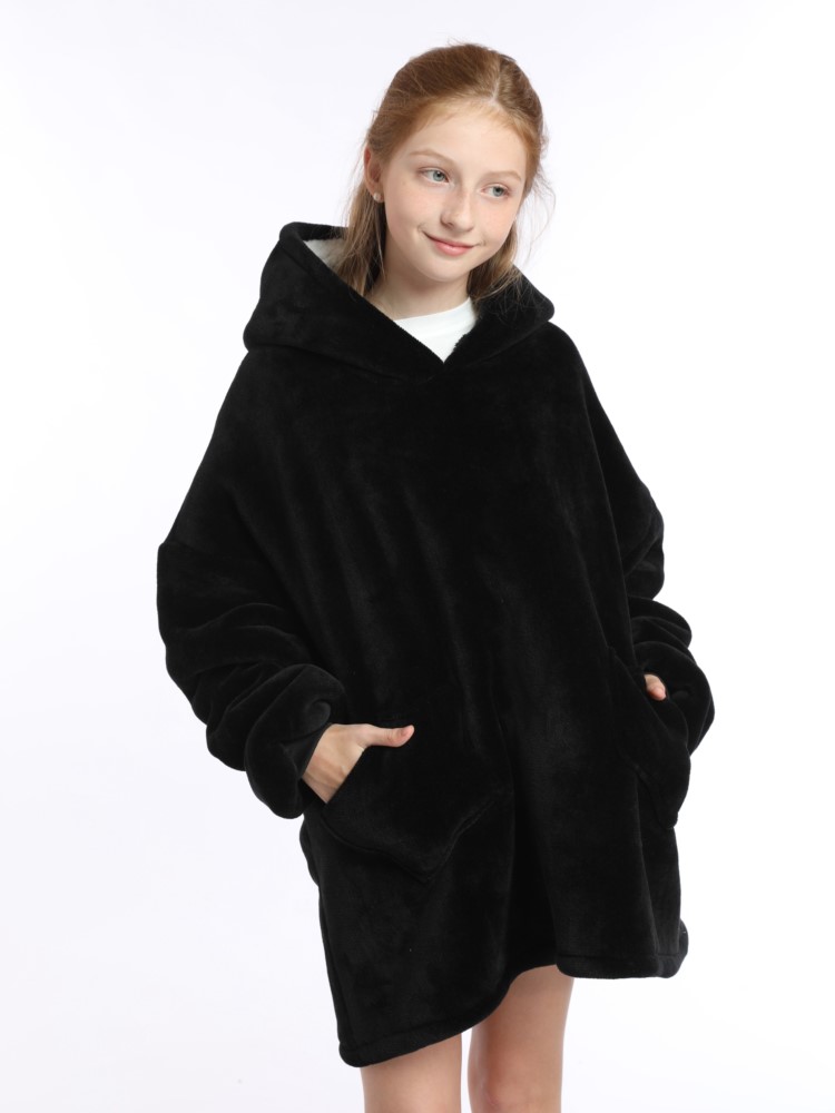 Winter Sherpa Blanket Teens Ho - Sherpa Hoodie Fleece avis et prix