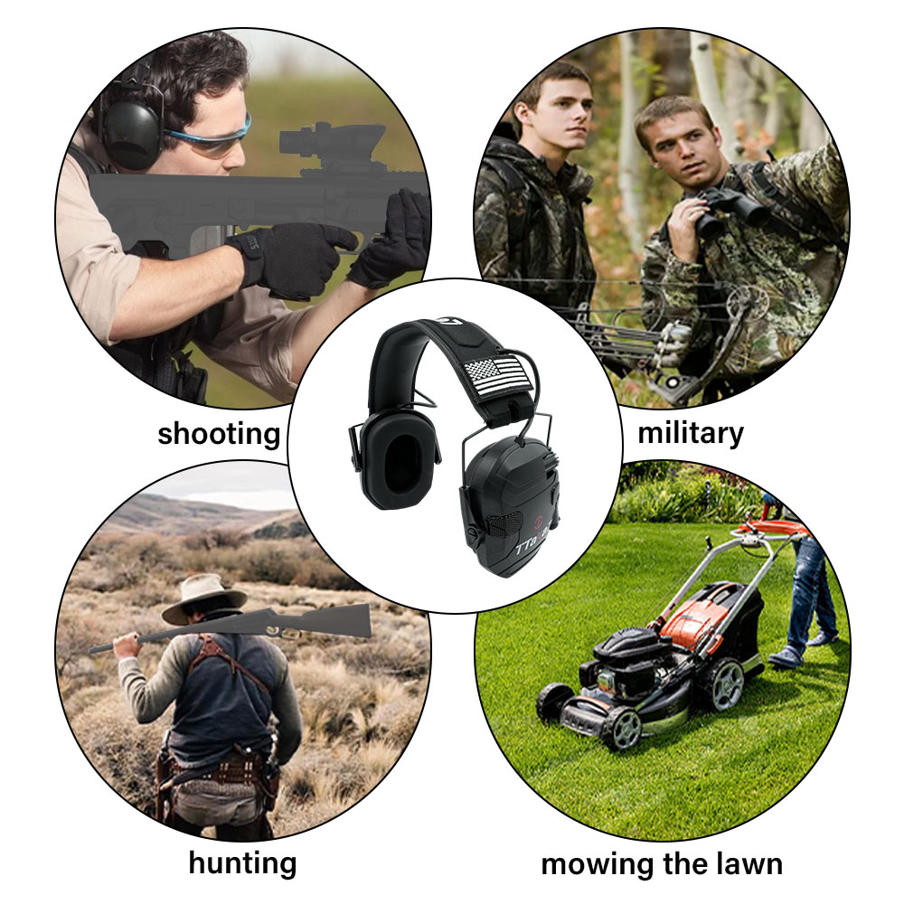 W1/W3 Electronic Shooting Earm - Earmuffs Foldable avis et prix