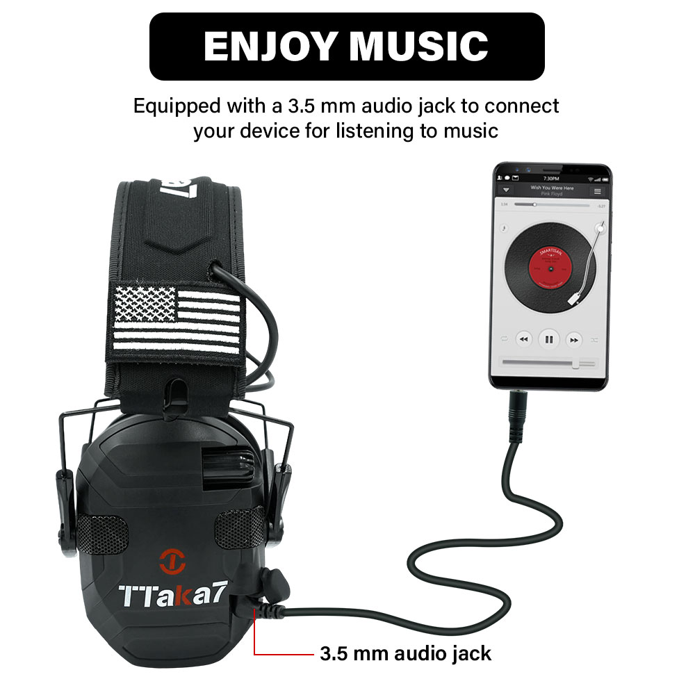 W1/W3 Electronic Shooting Earm - Earmuffs Foldable avis et prix