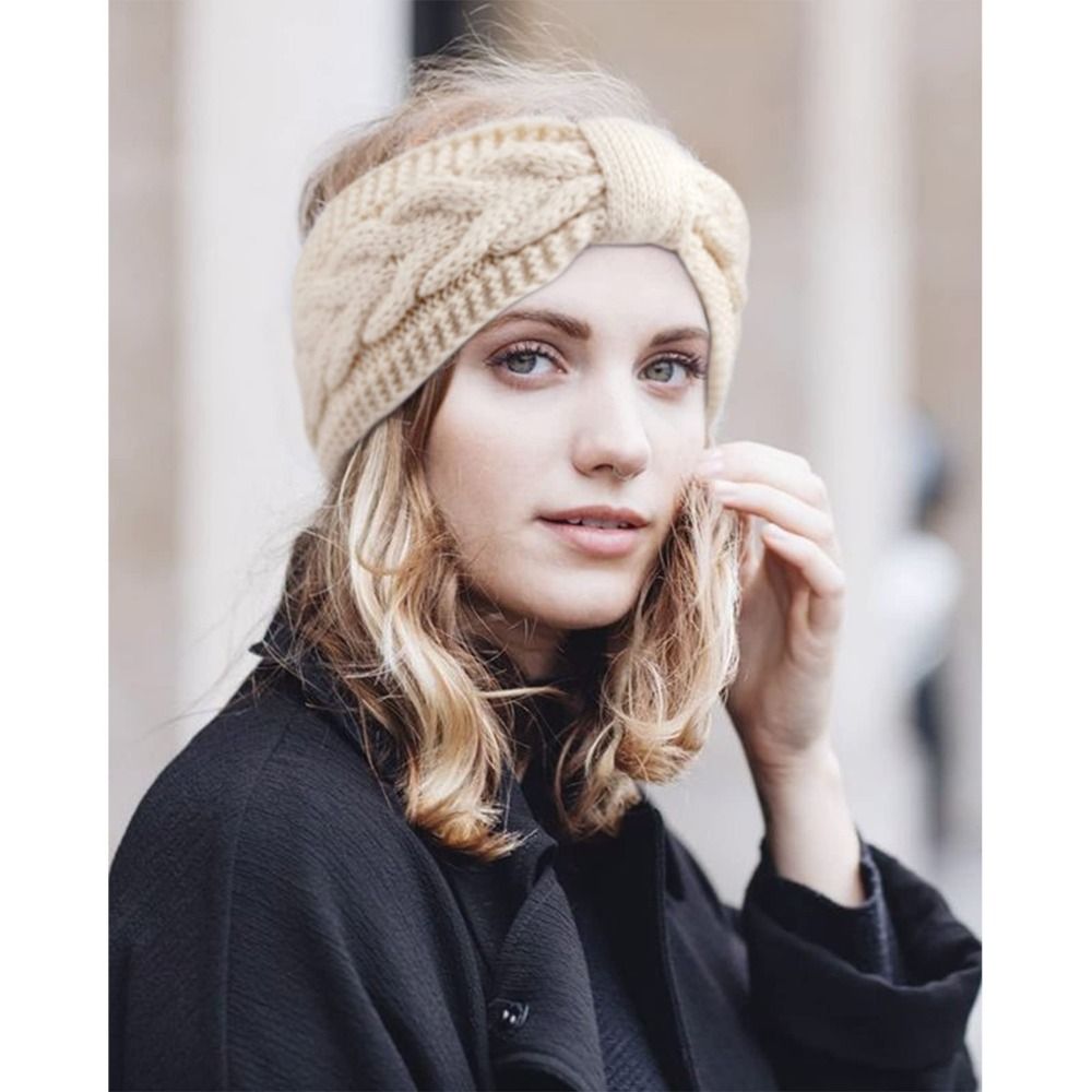 Winter Knitted Women Headbands - Winter Headband Fleece avis et prix