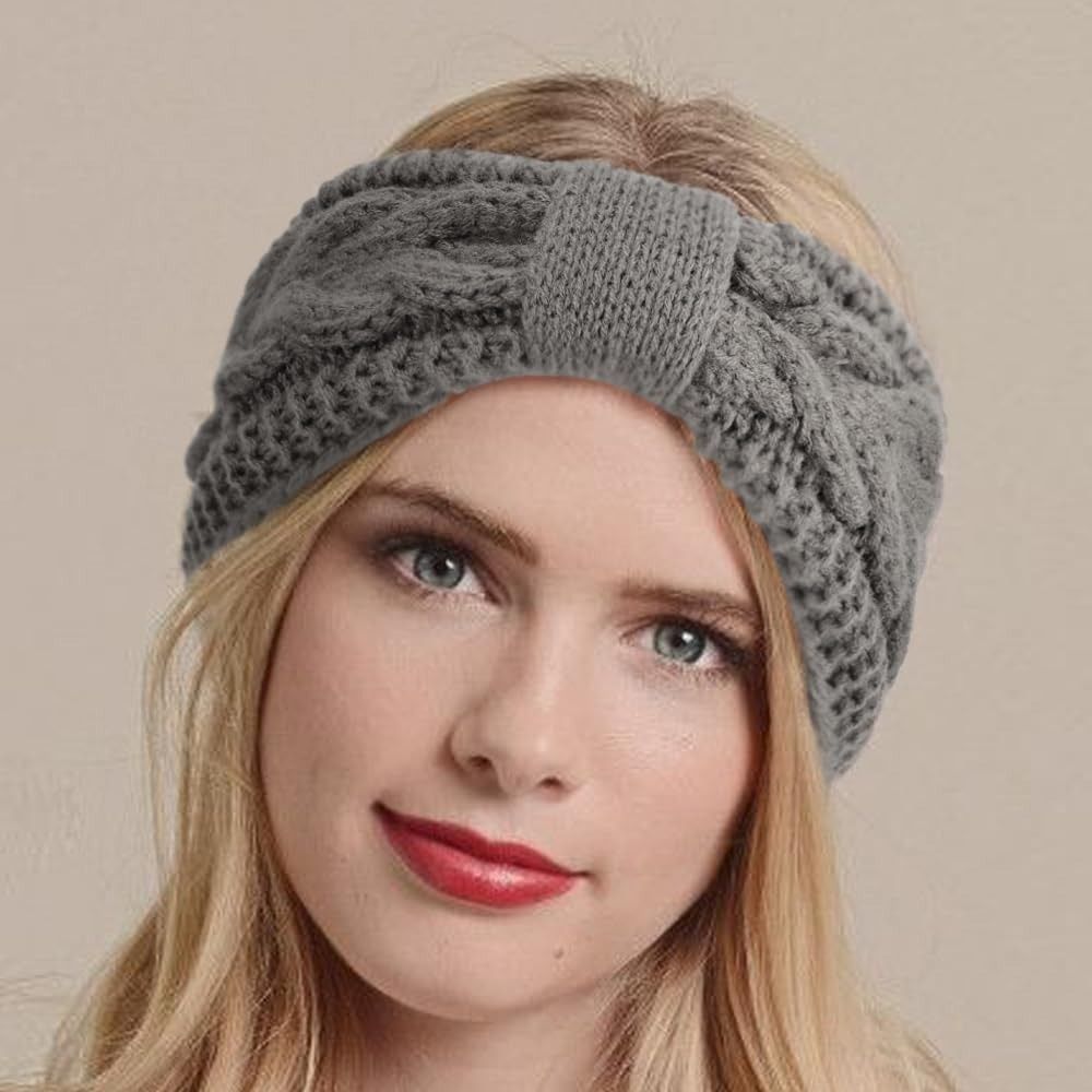 Winter Knitted Women Headbands - Winter Headband Fleece avis et prix